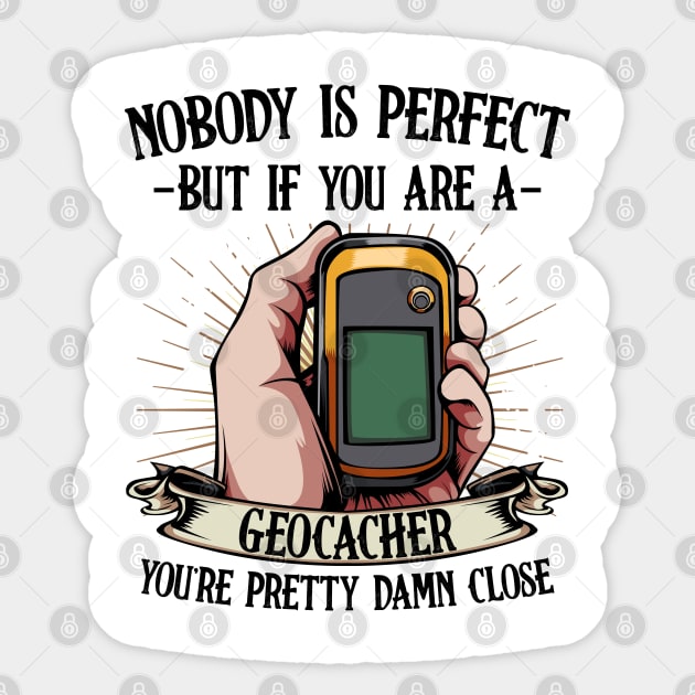 Geocaching Sticker by Lumio Gifts